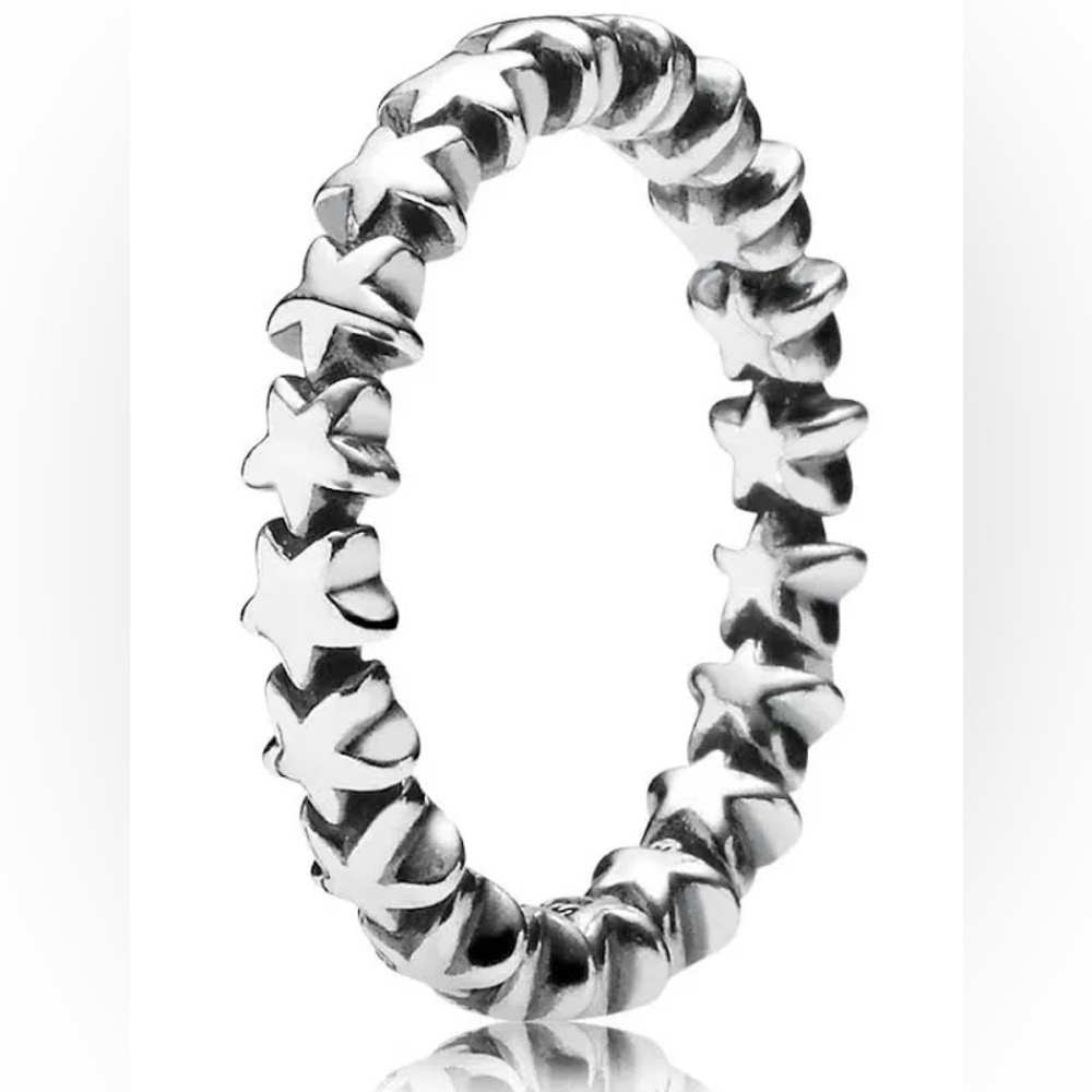 pandora star trail stackable ring